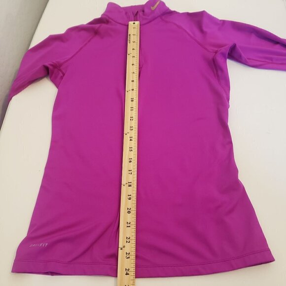 Nike Pro Combat Dri-Fit Fitted 1/3 zipper size M - Picture 8 of 12